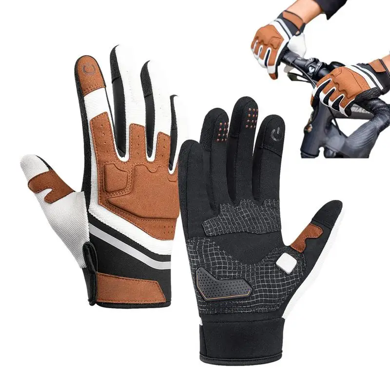 Winter Waterproof Cycling Gloves Windproof Sports Fishing Touchscreen Driving - £11.81 GBP+