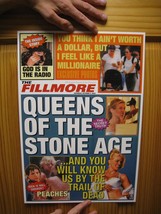 Queens Of The Pierre Âge Affiche The Secret Truth Fillmore Octobre 2002 Stoneage - $67.48