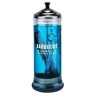 BARBICIDE Disinfecting Jar – Durable Glass Immersion Container with Stai... - $48.84 CAD