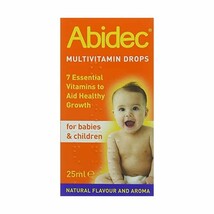 Abidec Multivitamin Supplement for Babies and Children Drop, 25ml  - $12.00