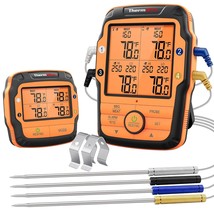 ThermoPro TP27 500FT Long Range Wireless Meat Thermometer for Grilling and Smoki - £100.44 GBP