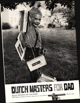 1959 Dutch Masters Cigar for Dad Full Boxes of Course Ad Father&#39;s Day  b5 - $22.15