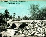 Concrete Bridge South Kentucky Street Lola Kansas KS 1911 DB Postcard T13 - £3.93 GBP