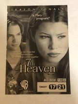 7th Heaven Tv Guide Vintage Print Ad Jessica Biel Barry Watson Tpa12 - $5.93