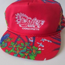 Vintage Chief Concrete Logo Men&#39;s Hat Nissin Tropical Snapback Cap Flat ... - £19.44 GBP