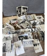 Vintage Lot of 50+ Family Photos 1930-1970&#39;s Beach Dog Soldiers Golf Clu... - $34.65