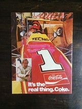 Vintage 1971 Coca-Cola Coke Racing Full Page Original Ad 324 - £5.43 GBP