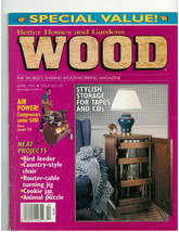 Better Homes &amp; Garden Wood Magazine : April 1994 : Issue # 69 {1105} - £9.46 GBP