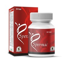 Authentic Herbal Sperm Enhancer Supplements For Men 30 Spermac Capsules - $30.88