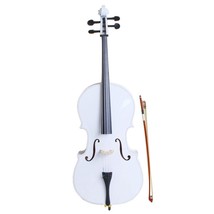 4/4 Size Cello Top Professional Basswood +Bag+ Bow+ Rosin + Bridge Fit S... - £214.40 GBP