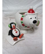 Style Eyes Winter Wonderland Collection Penguin Riding Polar Bear Cookie... - €36,20 EUR