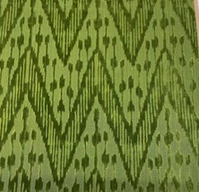 Lee Jofa Caravan Velvet Forest Green Ikat Exclusive Fabric 1.5 Yards 48&quot;W - £144.57 GBP