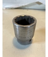 Wright USA 6140 1-1/4in 3/4” Dr. Chrome Standard Socket Vintage - $9.90