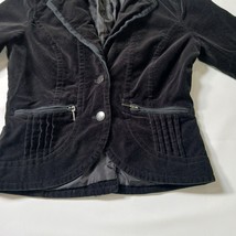 DKNY Jeans RN#52002 Women's Cotton Blend Black 2-Button Jacket Size XS image 15