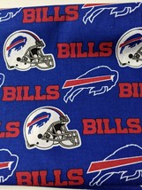 58 Inch Wide Buffalo Bills Nfl - 1/2 Yard 18X58 100% Cotton Fabric - £6.07 GBP