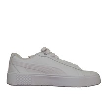 PUMA Ladies&#39; Size 10 Smash Platform Shoe Sneakers, White - £23.51 GBP