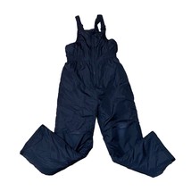 Joe Fresh adjustable strap zipper front snow bib unisex kids XL/14 Navy Blue - £19.99 GBP