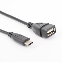 9 Inch Usb Type C Male To Type A Female Otg Adapter Cable Cord - £12.04 GBP