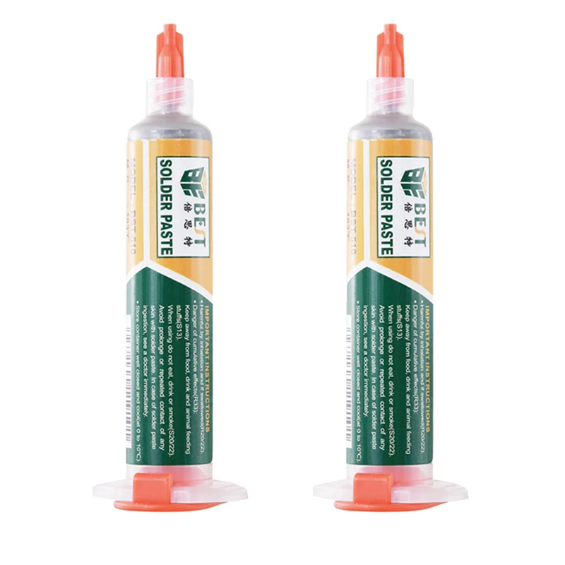 38g Tin Repair Solder Paste Leaded Syringe Liquid Flux Melting Point Melting Poi - $128.35