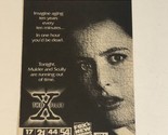 The X-Files Print Ad Vintage Gillian Anderson TPA2 - $5.93