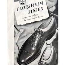 Florsheim Fine Shoes 1948 Advertisement Luxury Footwear Chicago Illinois... - £19.97 GBP