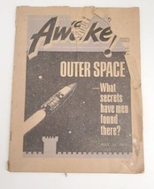 Vintage Watchtower Awake! Outer Space Magazine May 22, 1973 - $19.79