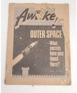 Vintage Watchtower Awake! Outer Space Magazine May 22, 1973 - $19.79