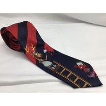 Lavar En Seco Funny Christmas Necktie Reindeer Angry Elf Winter Holiday ... - $16.83