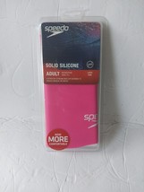 Speedo Adult Silicone Swim Cap- Latex Free- Comfort Fit Ages 15+ Pink - $22.79 CAD