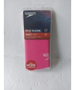Speedo Adult Silicone Swim Cap- Latex Free- Comfort Fit Ages 15+ Pink - $22.79 CAD