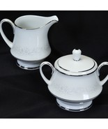 Noritake Cumberland Cream and Sugar Bowl w/Lid 2225 NEAR MINT! - $419.95 MXN