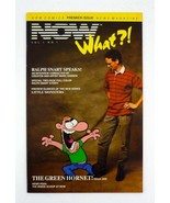 Now What?! Green Hornet #1 NOW Comics Ralph Snart Speaks News Magazine 1989 - £1.51 GBP