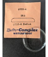 NOS Electro-Complex Acrylic Waterproof Watch Crystal for Zodiac - 29.1mm... - $33.82 CAD