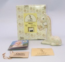 1989 Precious Moments To Be With You Is Uplifting 522260 Giraffe w/ Baby  - £11.01 GBP