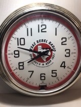 Texas Rebel Radio Station. KFAN 107.9 Wall Clock - $45.00