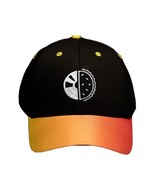 HOLO TACO BLACK/YELLOW/RED DADS BASEBALL CAP HAT RED KARBON MED/LG BRAND... - $45.76 CAD