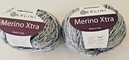 2 Balls - Berlini MERINO XTRA - DK wt - 100% Merino  yarn #1 Blue Violet... - £10.00 GBP