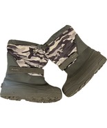 Columbia Snow Boots Youth Kids 7 Powderbug Insulated Waterproof Green Gr... - $658.58 MXN