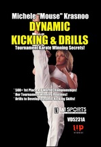 Dynamic Karate Kicking &amp; Drills DVD Michele Mouse Krasnoo - £18.74 GBP
