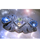 HAUNTED ANTIQUE PIN ENCHANTED PIN OF MADAME LAROUGE MAGICK WITCH CASSIA4 - $499.00
