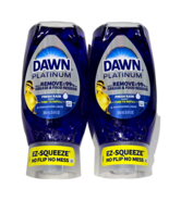 2 Pack Dawn Platinum Fresh Rain Scent Ez Squeeze Dishwashing Liquid 12.4oz - $446.43 MXN