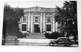 Minnesota, MN Aitkin County Court House Real Photo Postcard Old Classic Cars - £9.39 GBP