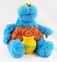 VINTAGE 1987 Ideal Cookie Monster Talking Plush Sesame Street - £47.47 GBP