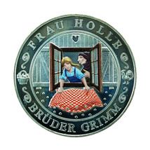 Germany Medal Mother Hulda Holle Silver 36mm Grimm Brothers Fairy Tales ... - £33.63 GBP