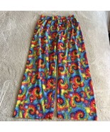 M&amp;Ms Boys Rainbow Tie Dye Pajama Pants Large Size 10 - $9.31