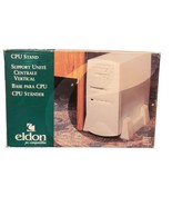 Eldon Adjustable White Computer Tower Stand CPU Stand #62303 - £13.98 GBP