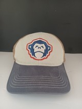 Howler Bros Adjustable Strap Mesh Back Trucker Hat Blue El Mono Monkey - £17.54 GBP