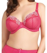 Elomi Betty underwire bra size 42D Style EL8170 Red Print (RAY) - $35.54