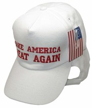 K&#39;s Novelties President Trump Make America Great White Red Letters Embroidered C - £7.76 GBP