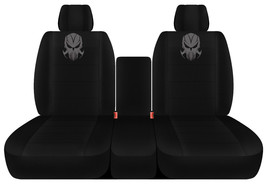 Designcovers 40/20/40 Seat Covers fits 2011-2018 Ram/Solid Blk w Chaser ... - £93.17 GBP